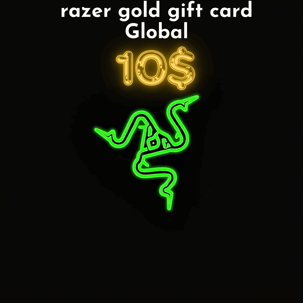 write-razer-gold-gift-card-100-USD-Global-6 Razer Gold Gift Card 10 USD Global - Image 1