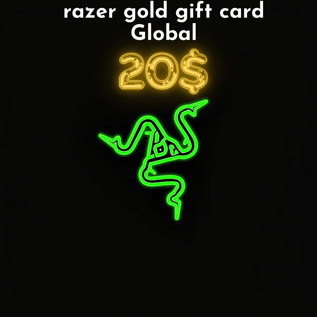Razer Gold Gift Card 20 USD Global - Image 1