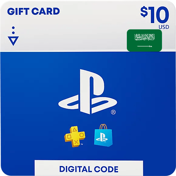 PSN Playstation Network Gift Card KSA 10 USD - Image 1