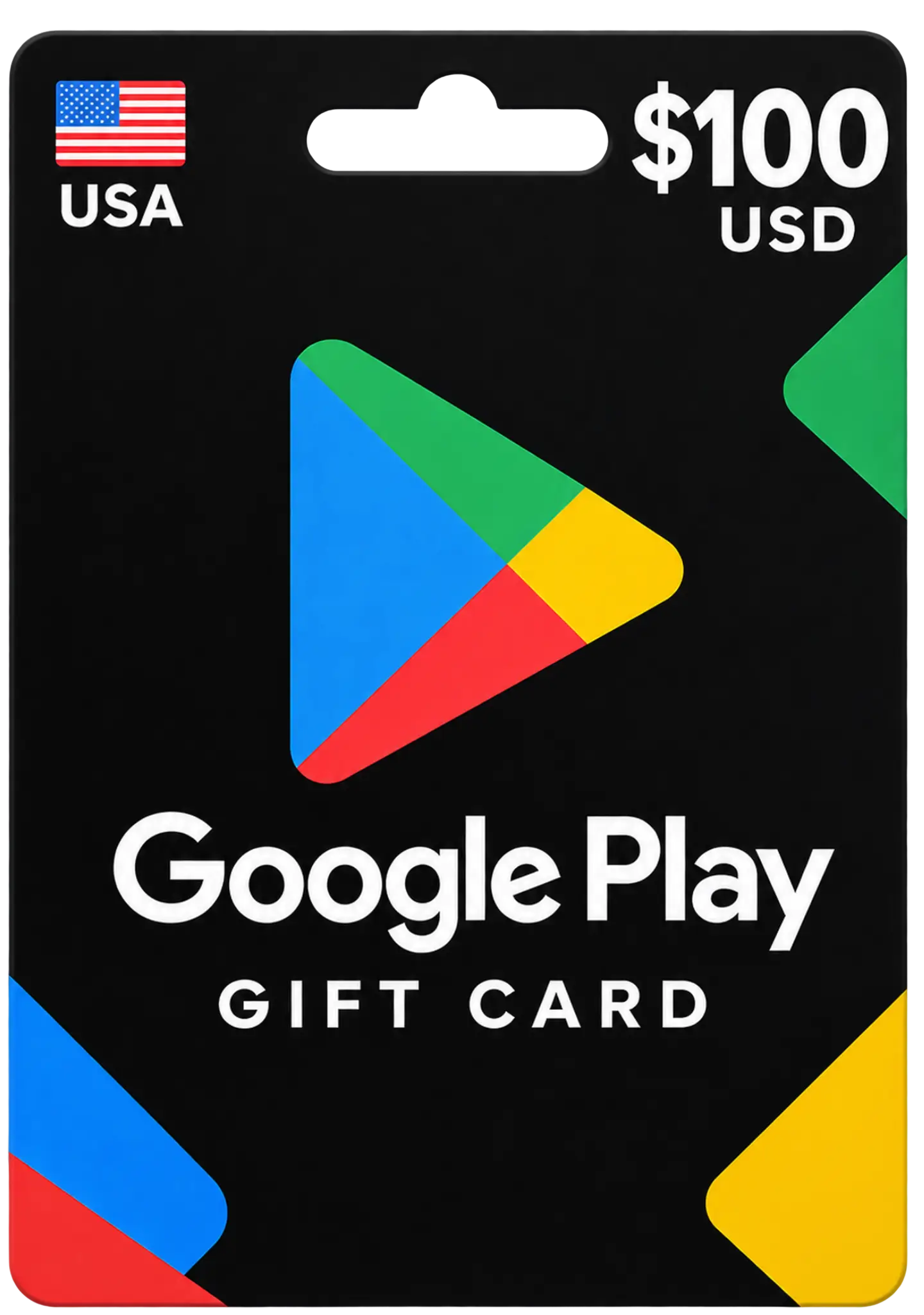 Google Play Gift Card 100 USD USA