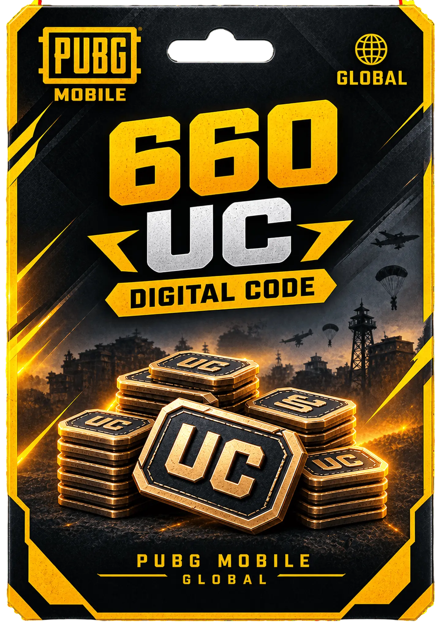 PUBG Mobile 660 UC Code